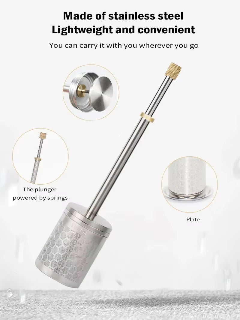 EcoBrew Stainless Steel Coffee & Tea Infuser – Portable & Reusable
