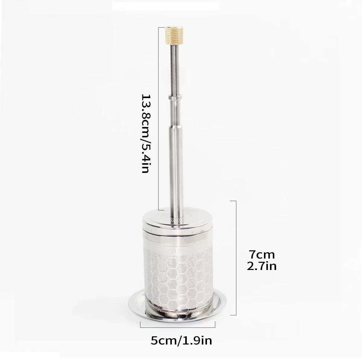 EcoBrew Stainless Steel Coffee & Tea Infuser – Portable & Reusable