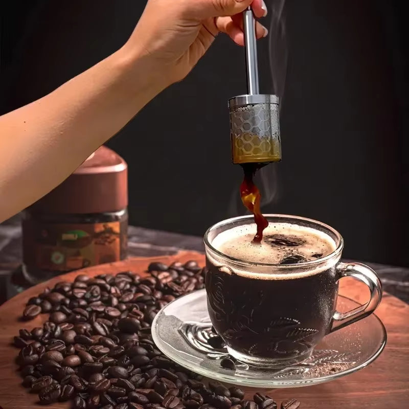EcoBrew Stainless Steel Coffee & Tea Infuser – Portable & Reusable